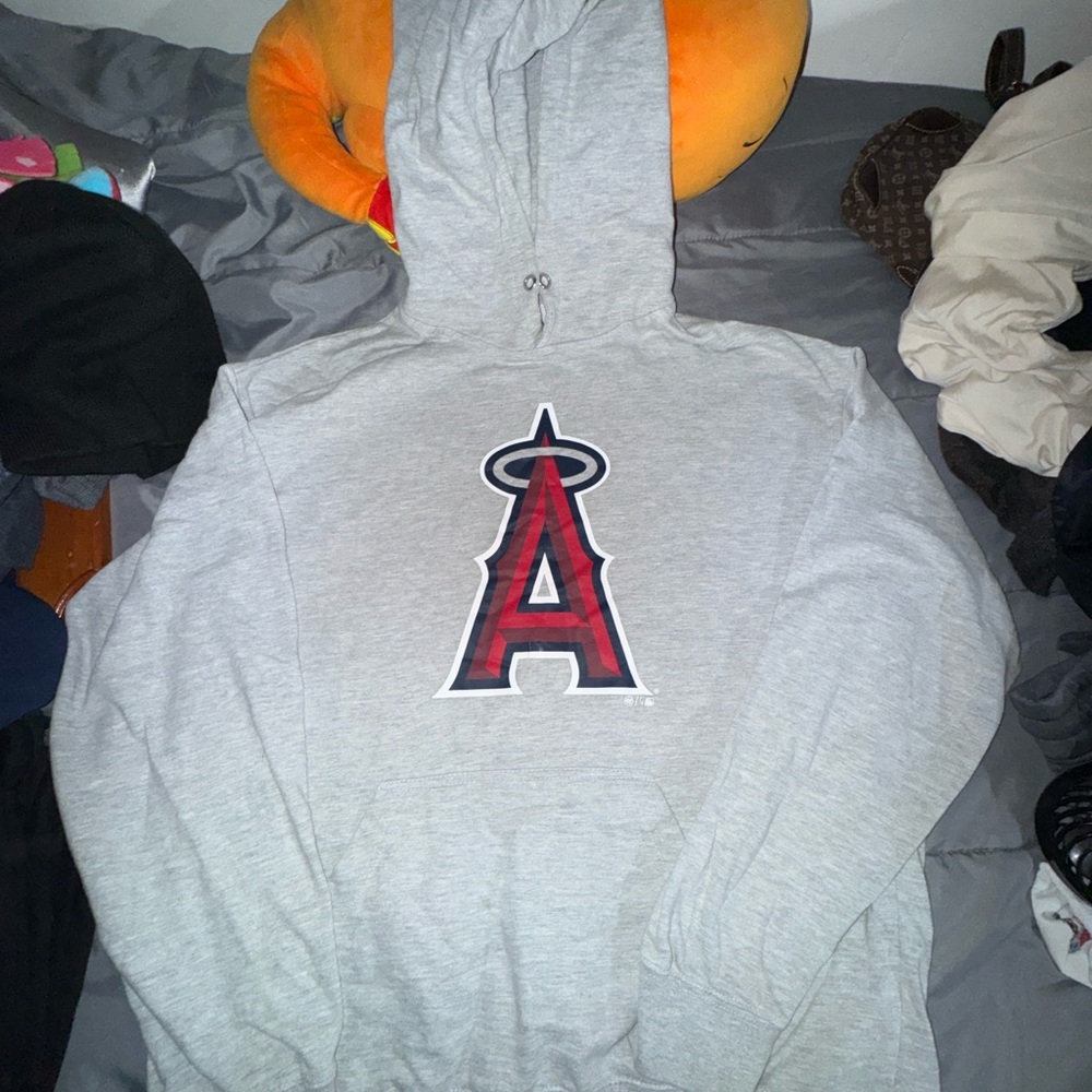 Los Angeles Angels Gray Hoodie